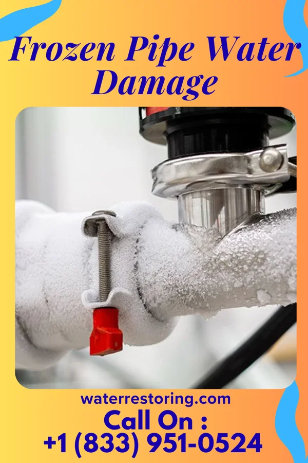 Frozen Pipe Water Damage in Post Lake, WI